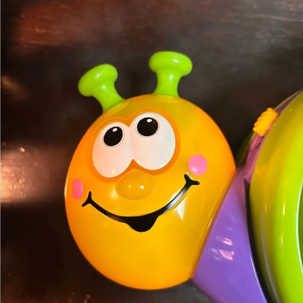 Fisher Price 1-2-3 Crawl Along Snail Rockin Light up Musical Fun